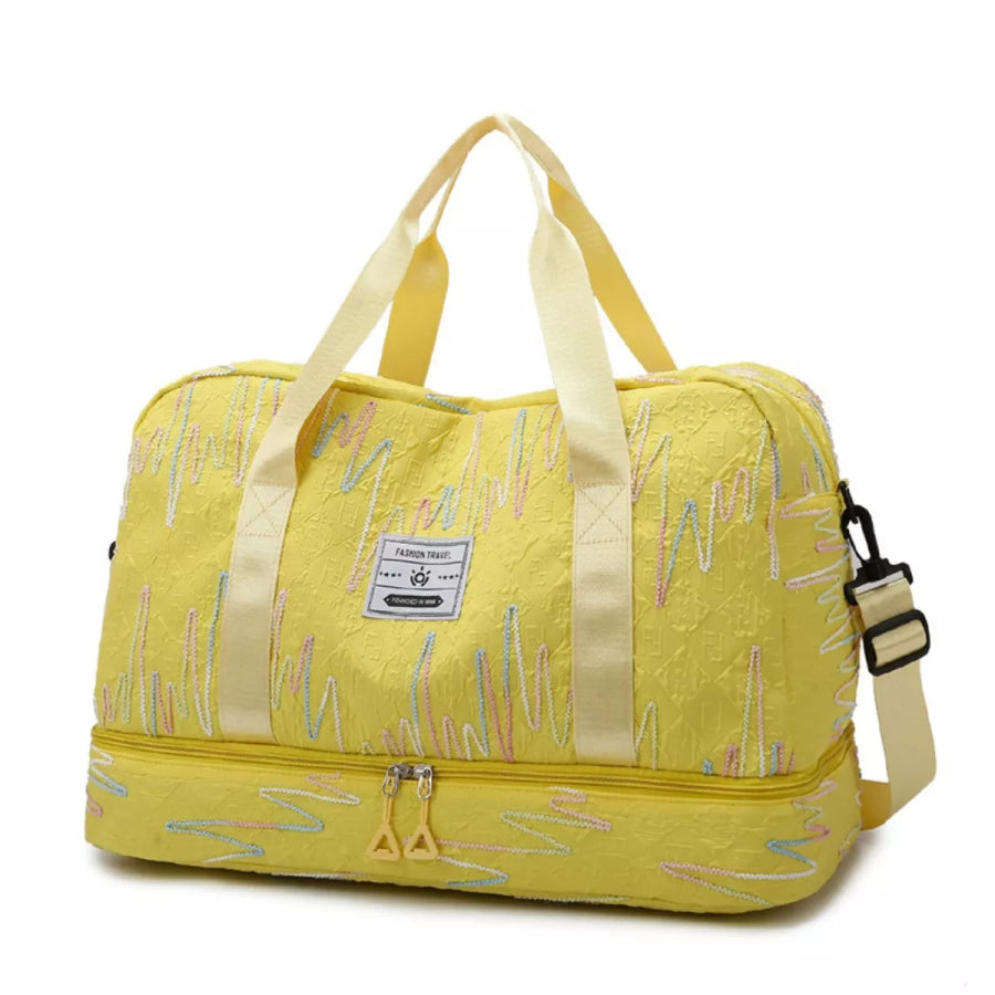 Textured Duffel Bag Apparel and Accessories