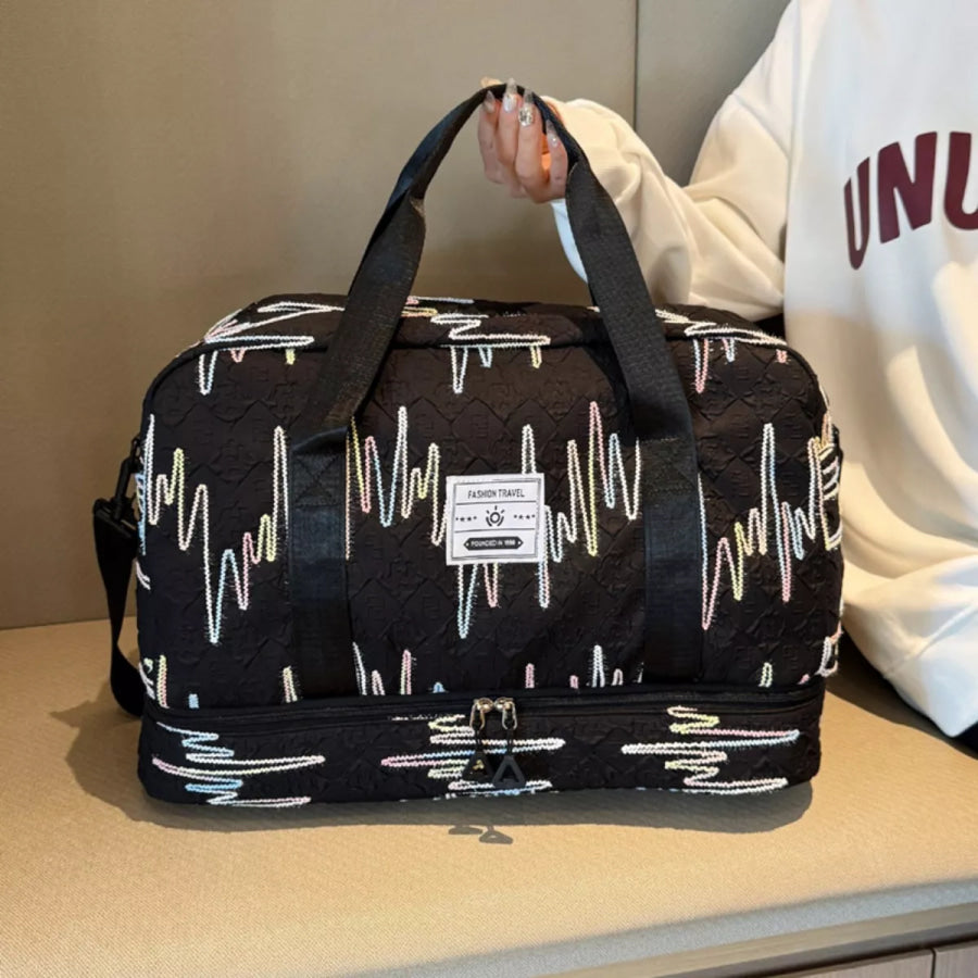 Textured Duffel Bag Apparel and Accessories