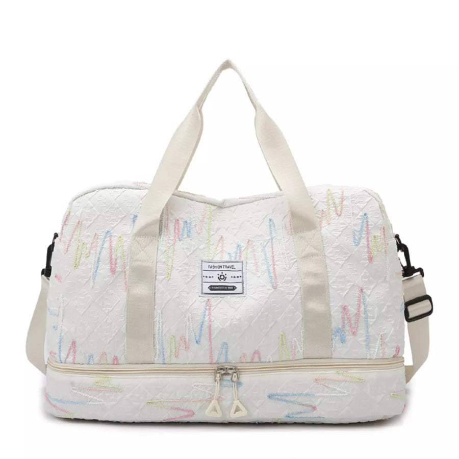Textured Duffel Bag Apparel and Accessories