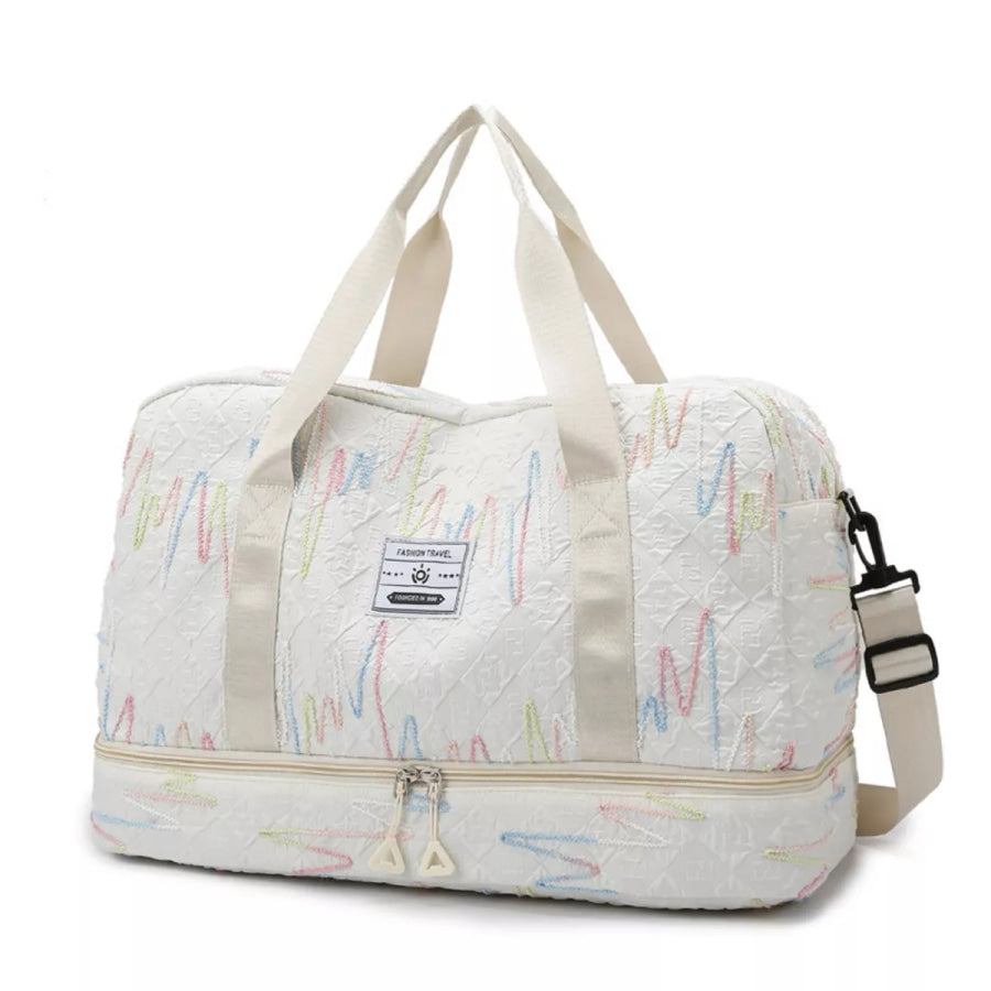 Textured Duffel Bag Apparel and Accessories