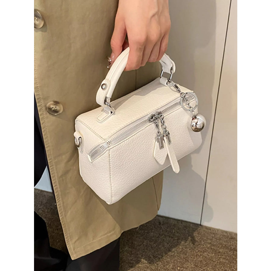 Textured Leather Handbag Apparel and Accessories