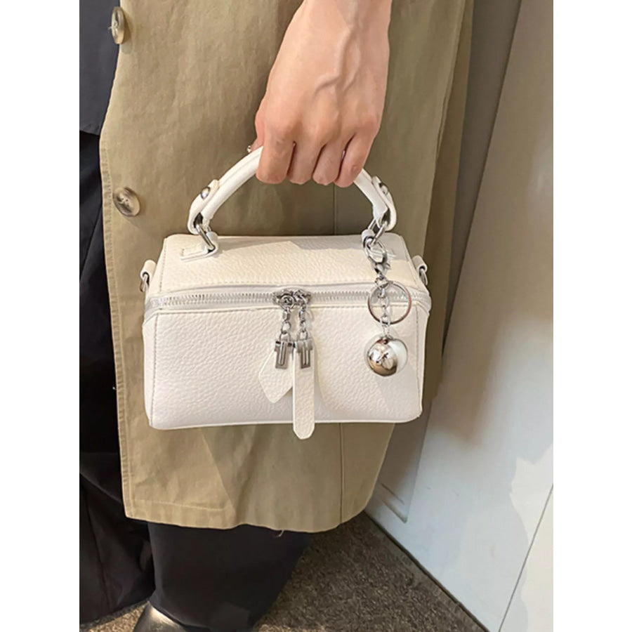 Textured Leather Handbag Apparel and Accessories