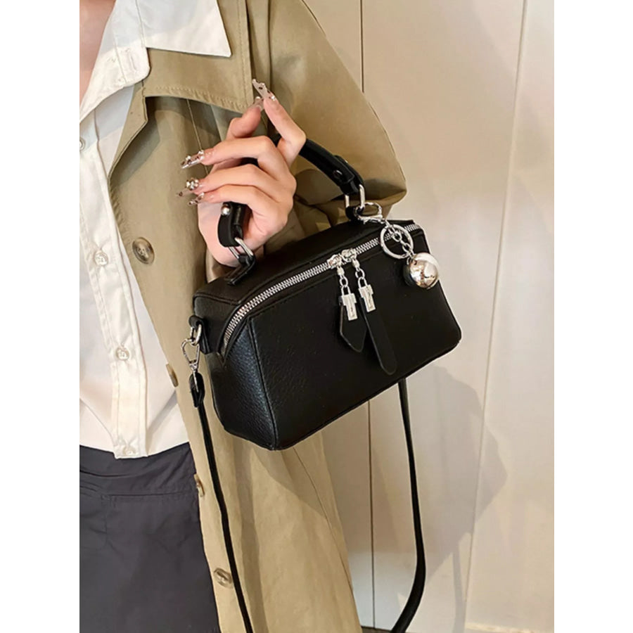 Textured Leather Handbag Apparel and Accessories