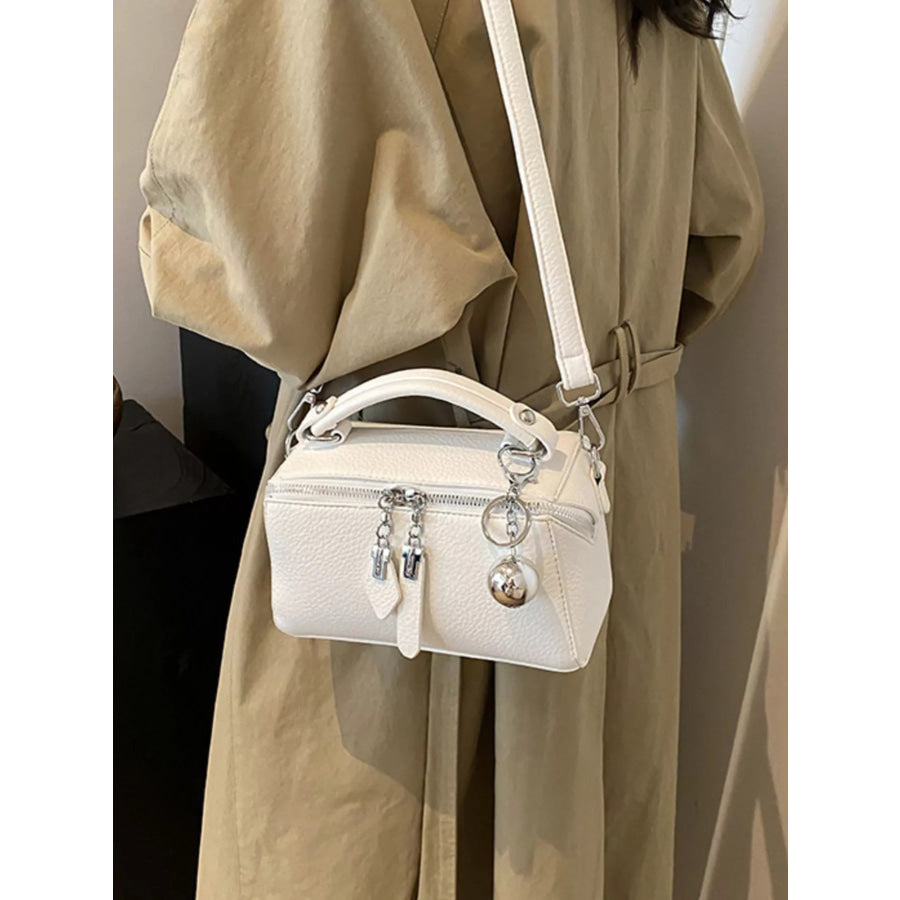 Textured Leather Handbag Apparel and Accessories
