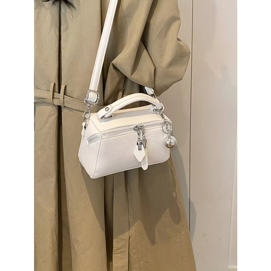 Textured Leather Handbag Apparel and Accessories