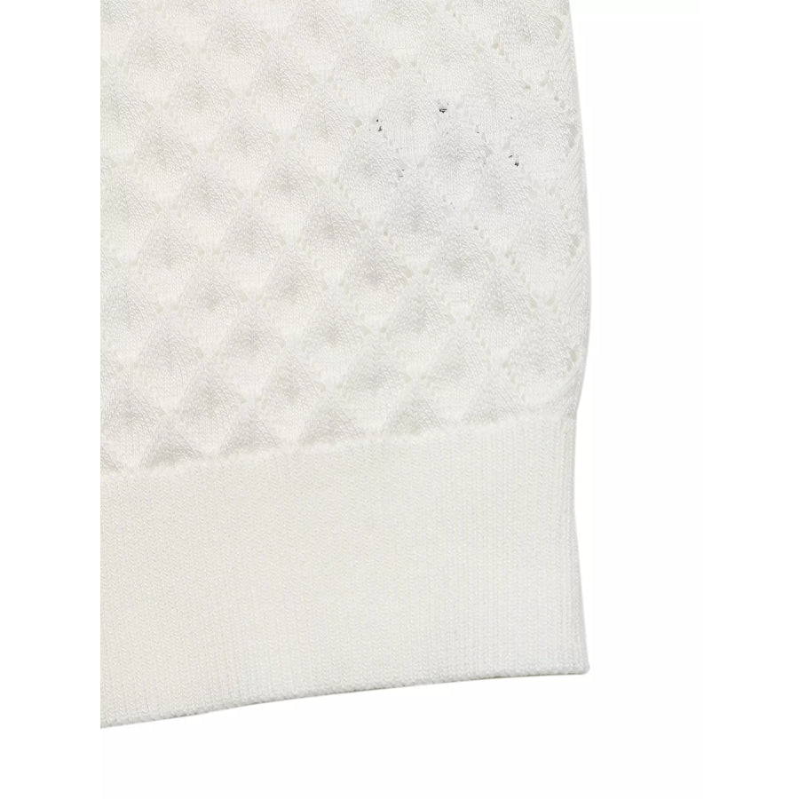 Textured Short Sleeve Knit Top Apparel and Accessories