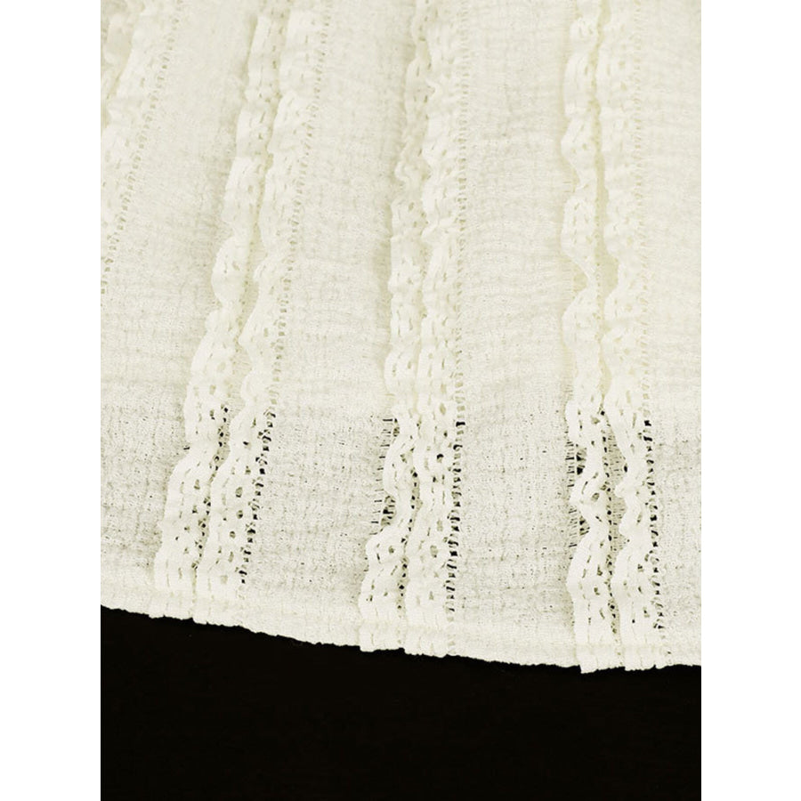 Textured Sweetheart Neck Cami Apparel and Accessories