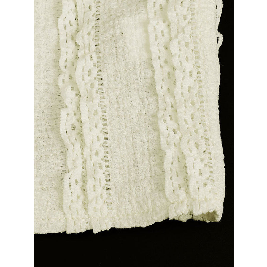 Textured Sweetheart Neck Cami Apparel and Accessories