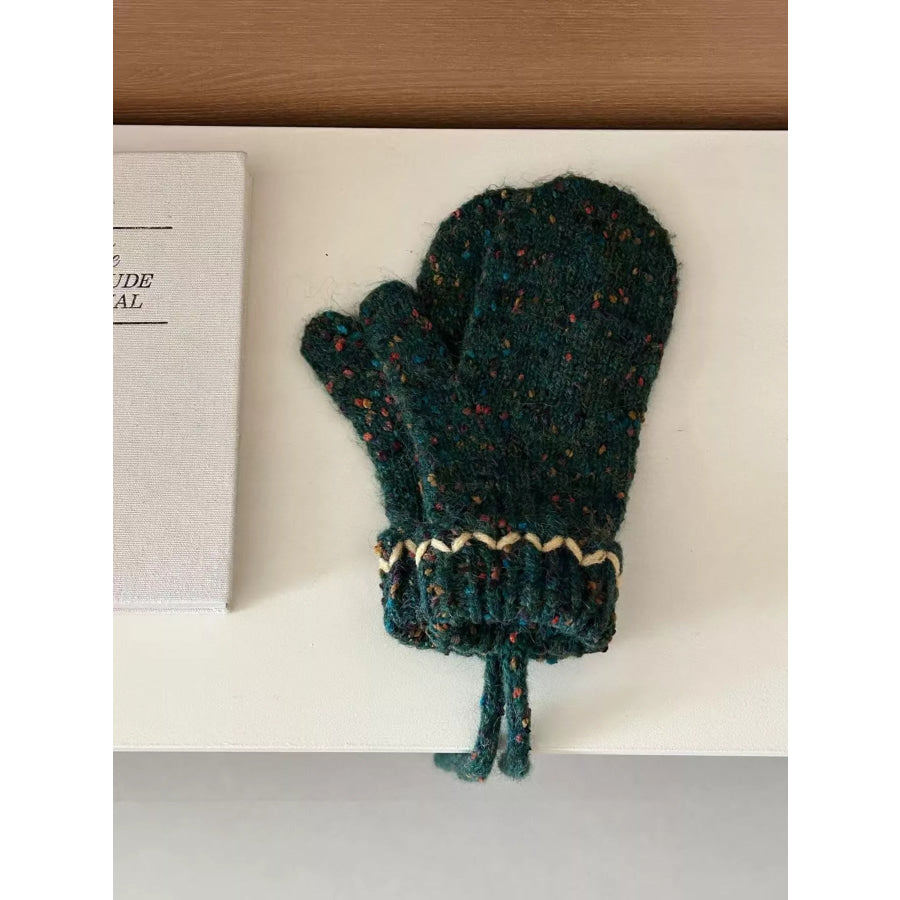 Textured Warm Mittens Apparel and Accessories