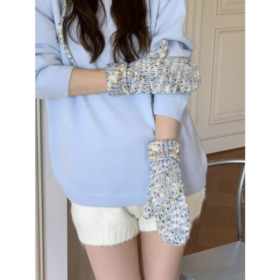 Textured Warm Mittens Apparel and Accessories