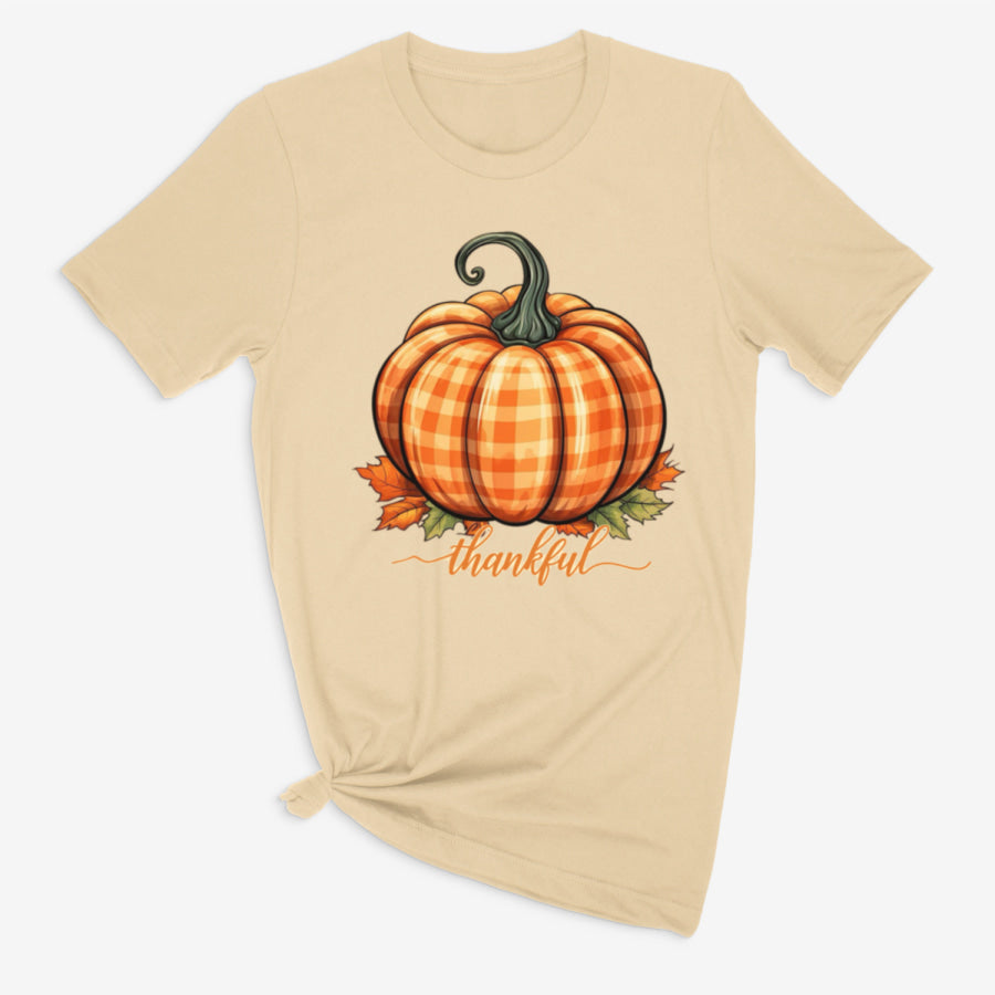 Thankful Graphic Tee S / Mustard T-shirt