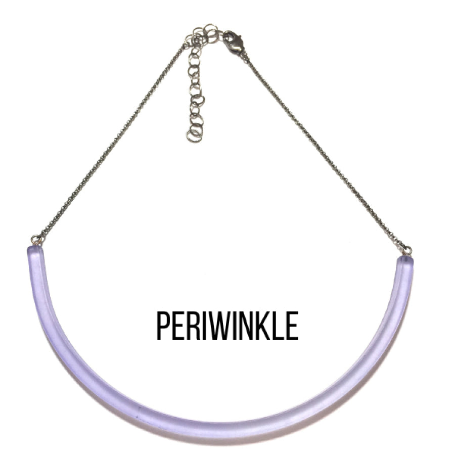 The Bar Necklace Periwinkle Necklaces