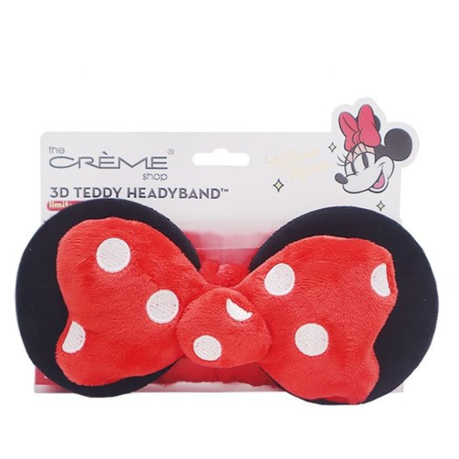 COMING SOON The Crème Shop | Disney: 3D Teddy Headyband™ in Spotted in Red Headband