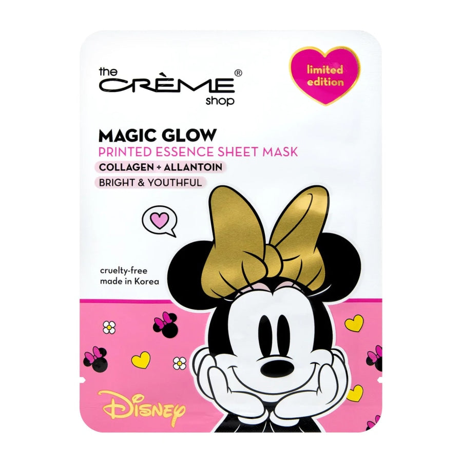COMING SOON The Crème Shop - Magic Glow - Printed Essence Sheet Mask Facial Mask