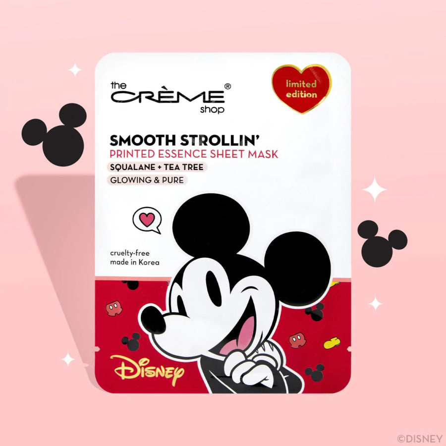 COMING SOON The Crème Shop - Smooth Strollin’ - Printed Essence Sheet Mask Facial Mask