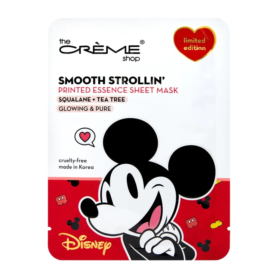 COMING SOON The Crème Shop - Smooth Strollin’ - Printed Essence Sheet Mask Facial Mask