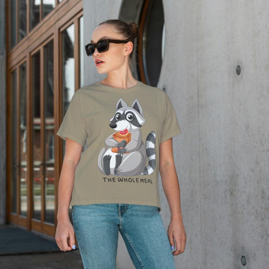 The Whole Meal Racoon Graphic Tee T-shirt