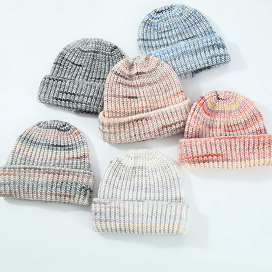 Thermal Contrast Knit Hat Apparel and Accessories