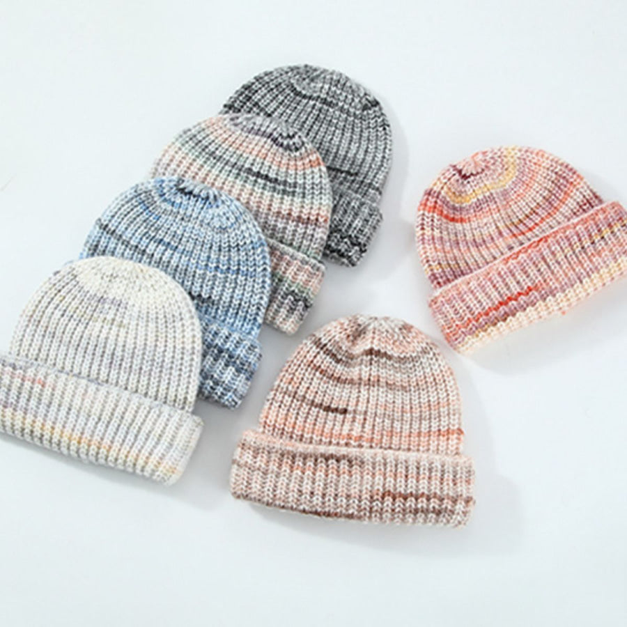 Thermal Contrast Knit Hat Apparel and Accessories