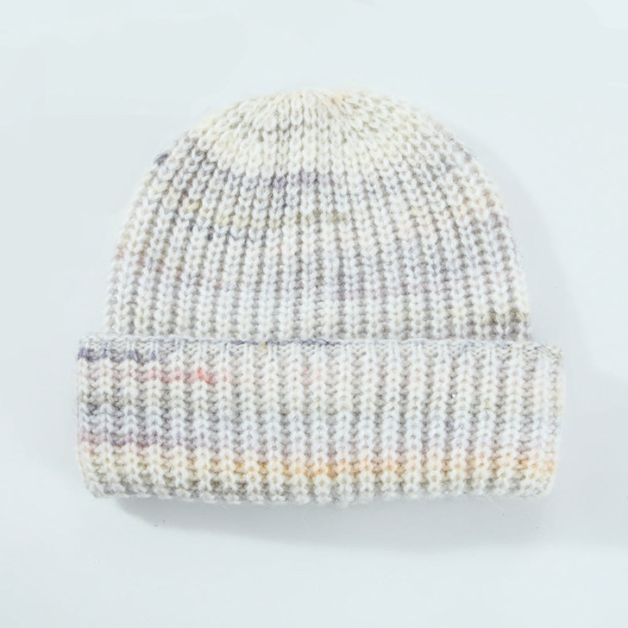 Thermal Contrast Knit Hat Cream / One Size Apparel and Accessories