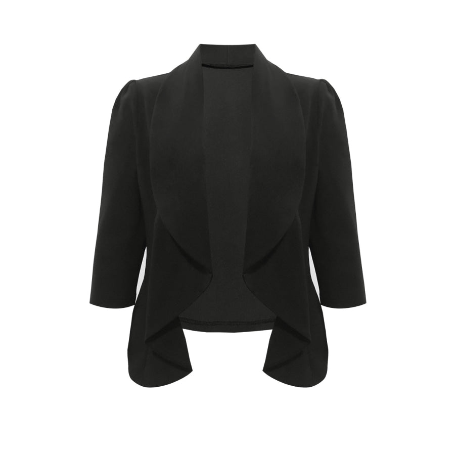 Three-Quarter Sleeve Blazer Apparel and Accessories