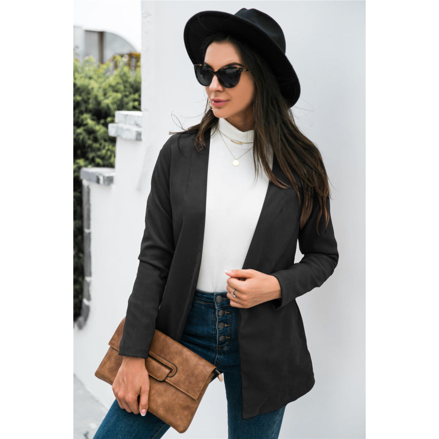 Three-Quarter Sleeve Blazer Apparel and Accessories