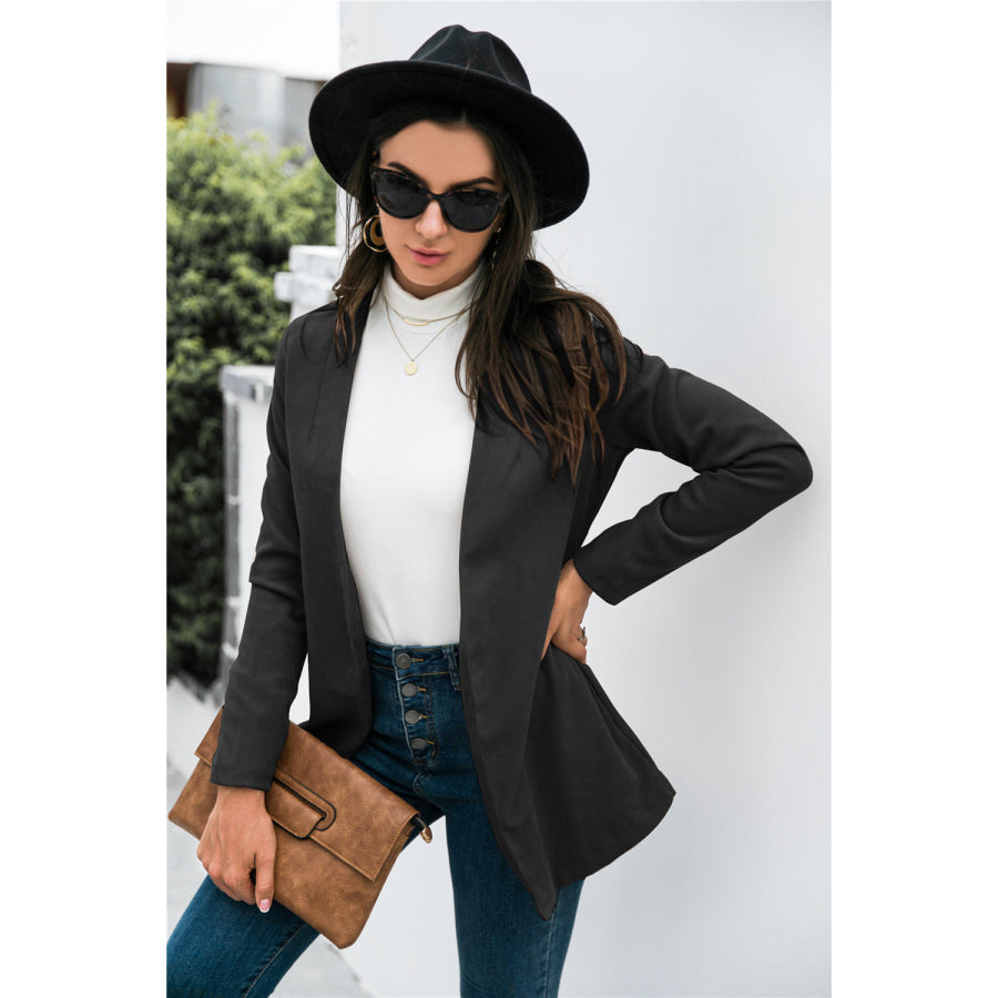 Three-Quarter Sleeve Blazer Apparel and Accessories