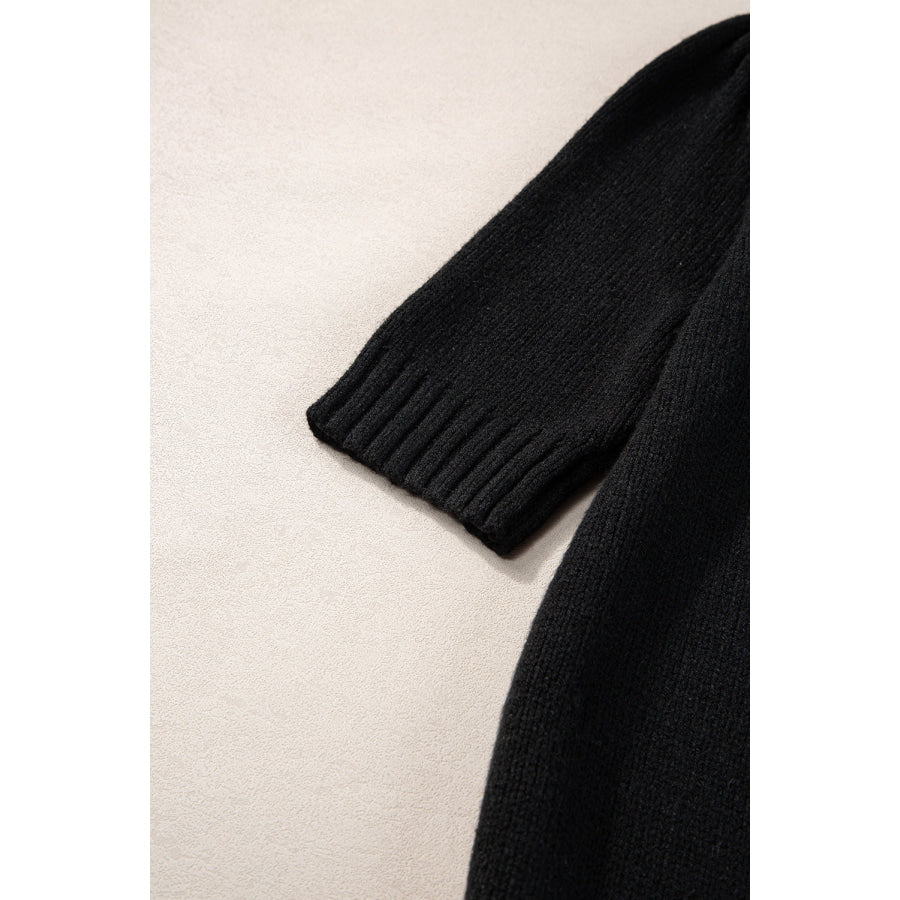 Tie Back Half Sleeve Sweater Apparel and Accessories