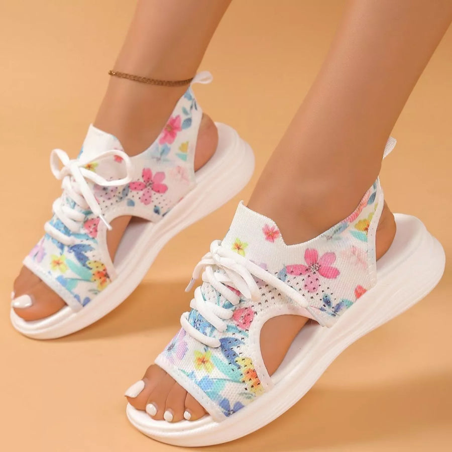 Tie-Dye Breathable Mesh Sandals Apparel and Accessories
