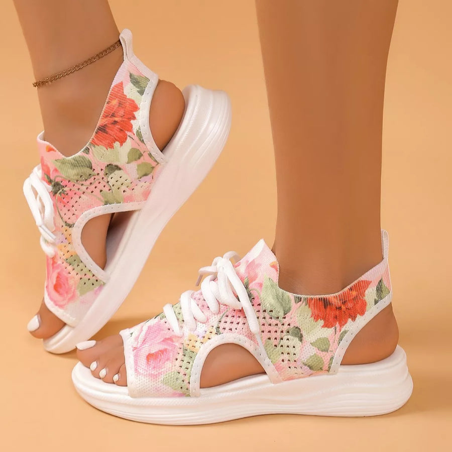Tie-Dye Breathable Mesh Sandals Apparel and Accessories