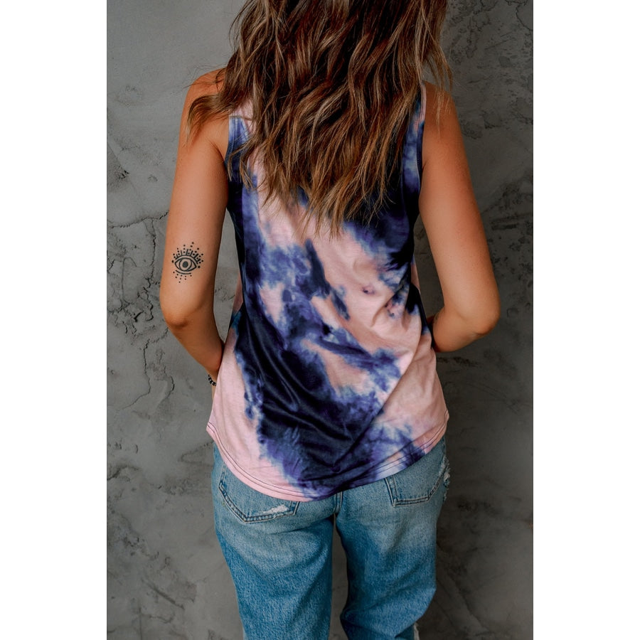 Tie-Dye Crisscross Tank