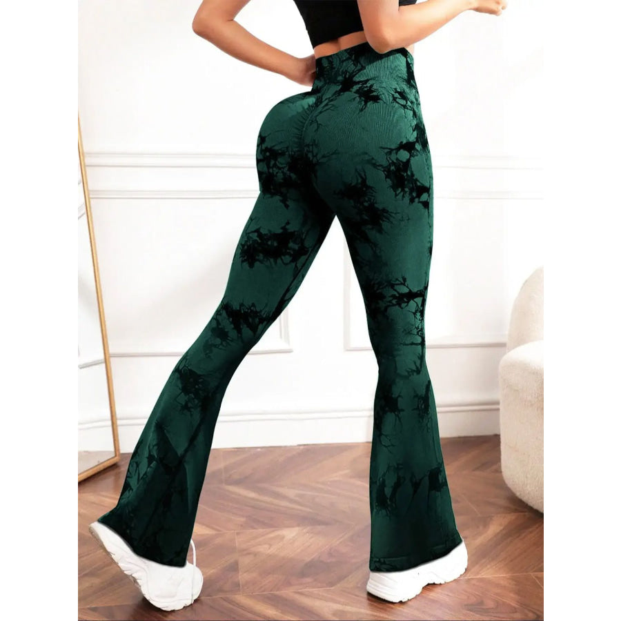 Tie-Dye High Waist Active Leggings Apparel and Accessories
