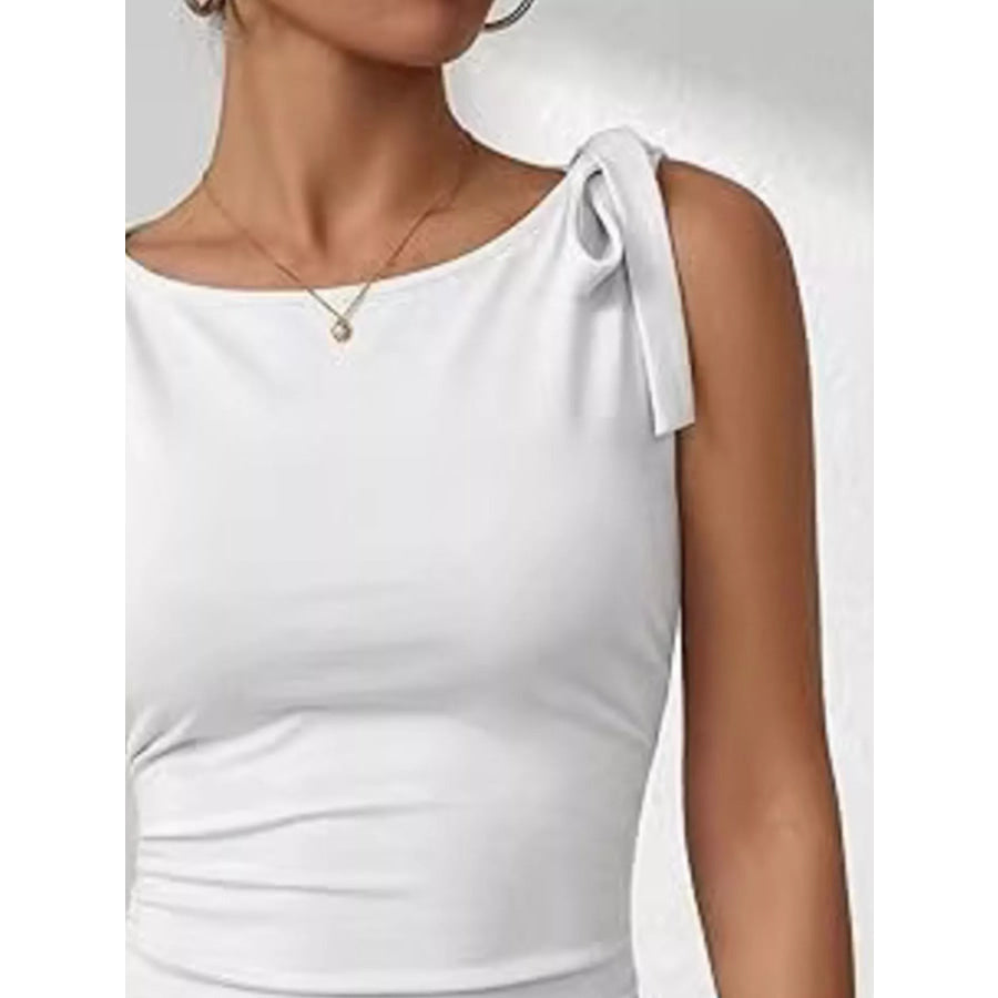 Tie Shoulder Tank Top Apparel and Accessories