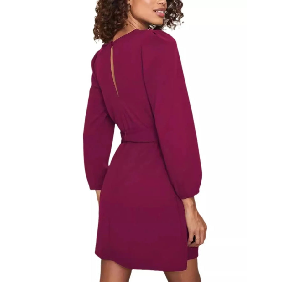 Tie-Waist Mini Dress Apparel and Accessories