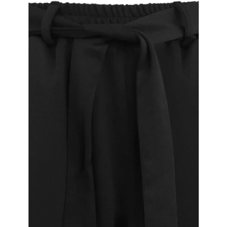 Tied High Waist Shorts Apparel and Accessories