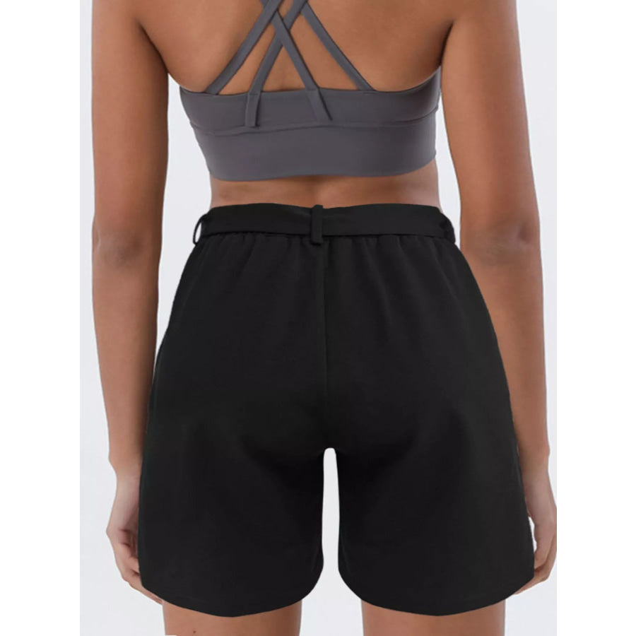 Tied High Waist Shorts Apparel and Accessories