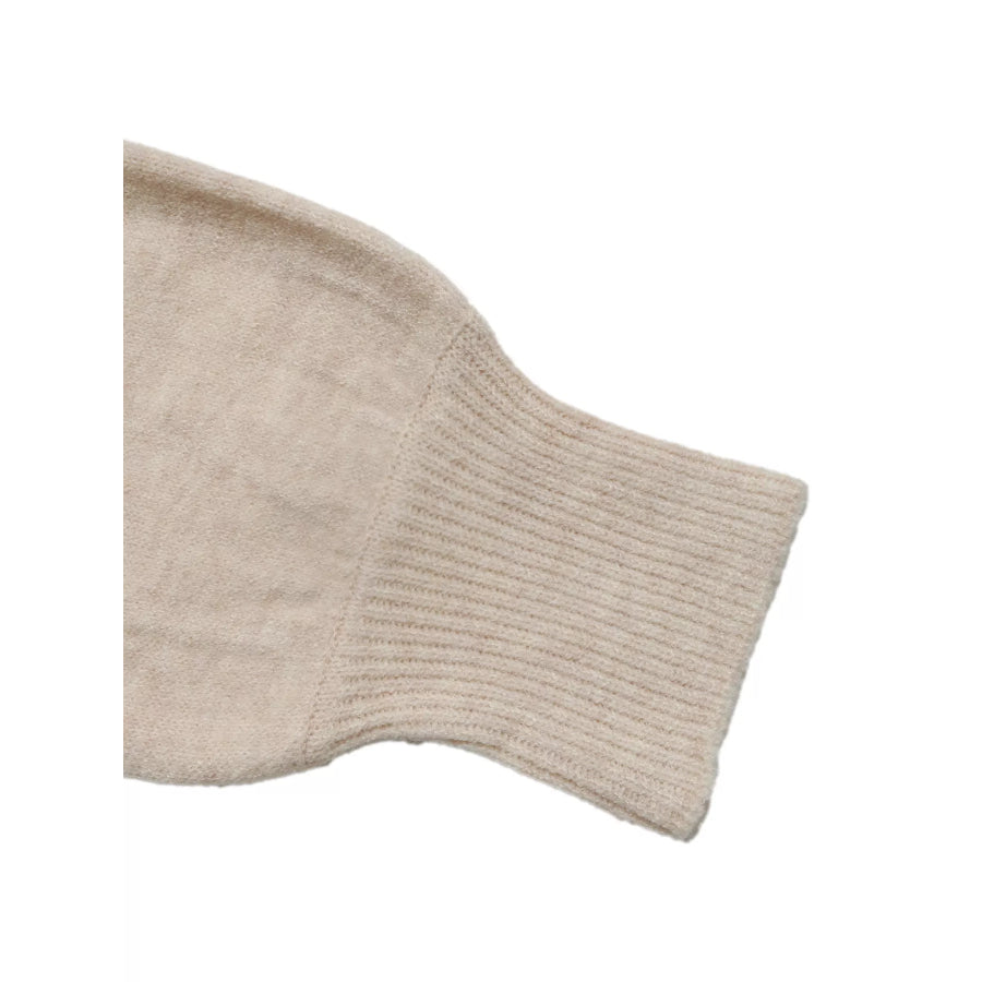 Tied Surplice Long Sleeve Sweater Apparel and Accessories