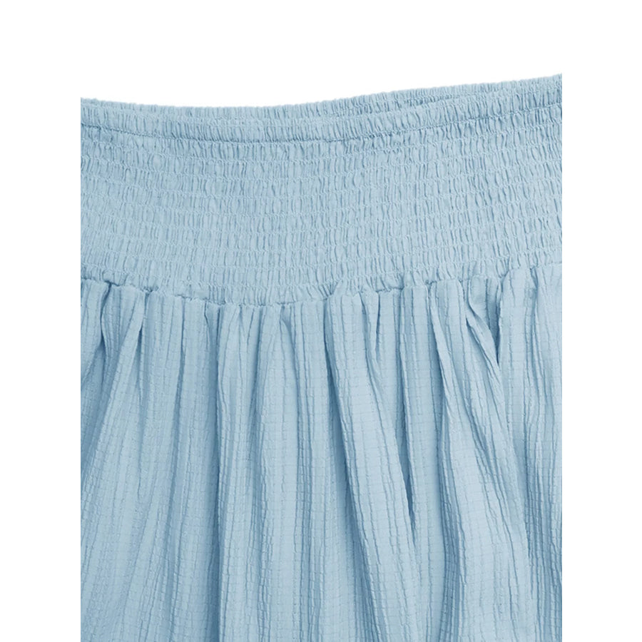 Tiered Flowy Maxi Skirt Apparel and Accessories