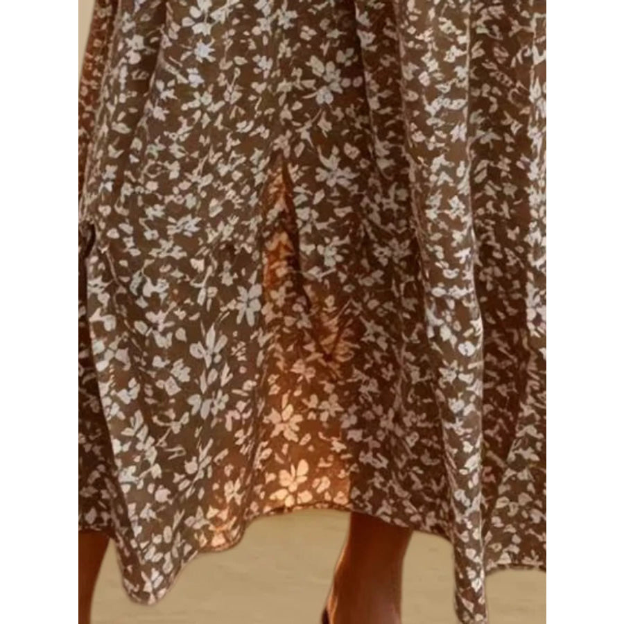 Tiered Midi Skirt Apparel and Accessories