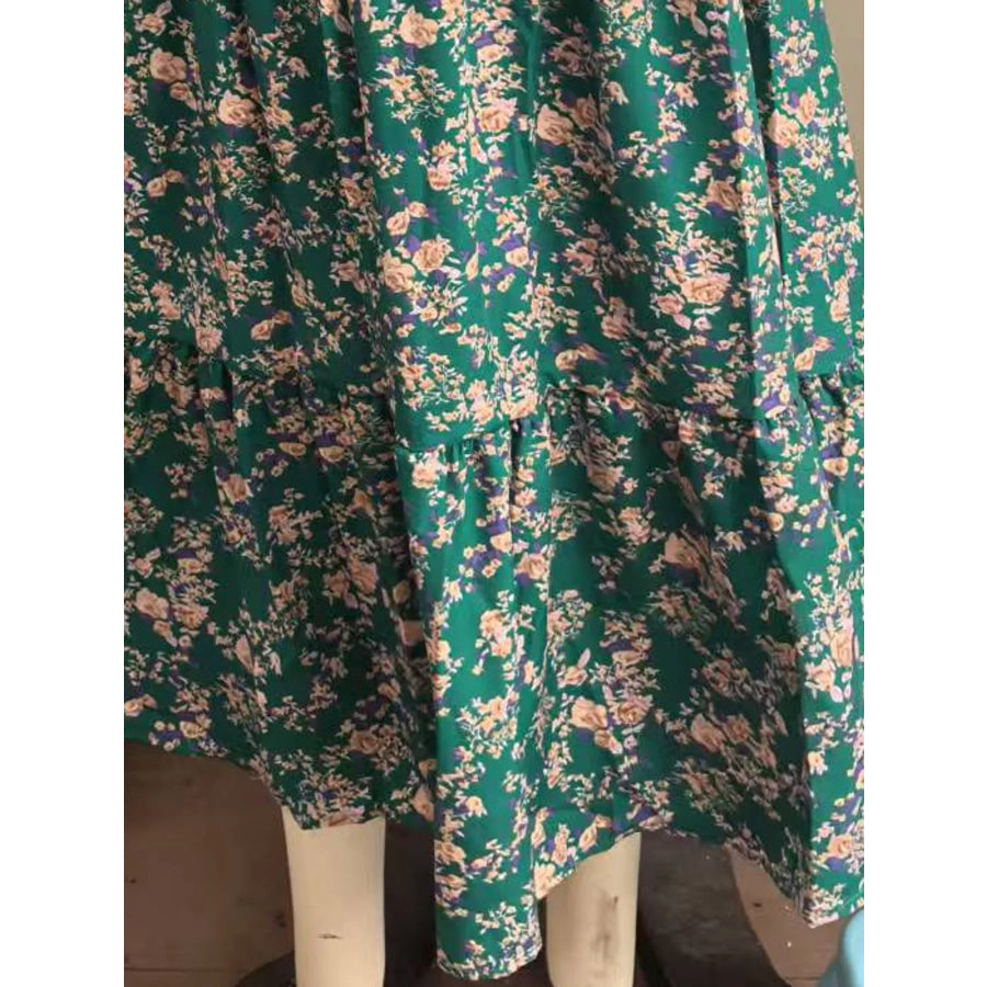 Tiered Midi Skirt Apparel and Accessories