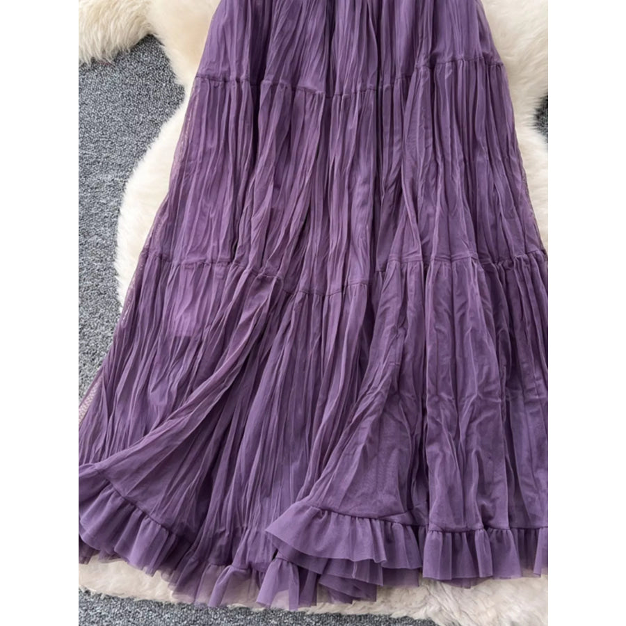 Tiered Tulle Skirt Apparel and Accessories