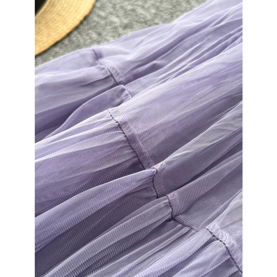 Tiered Tulle Skirt Apparel and Accessories