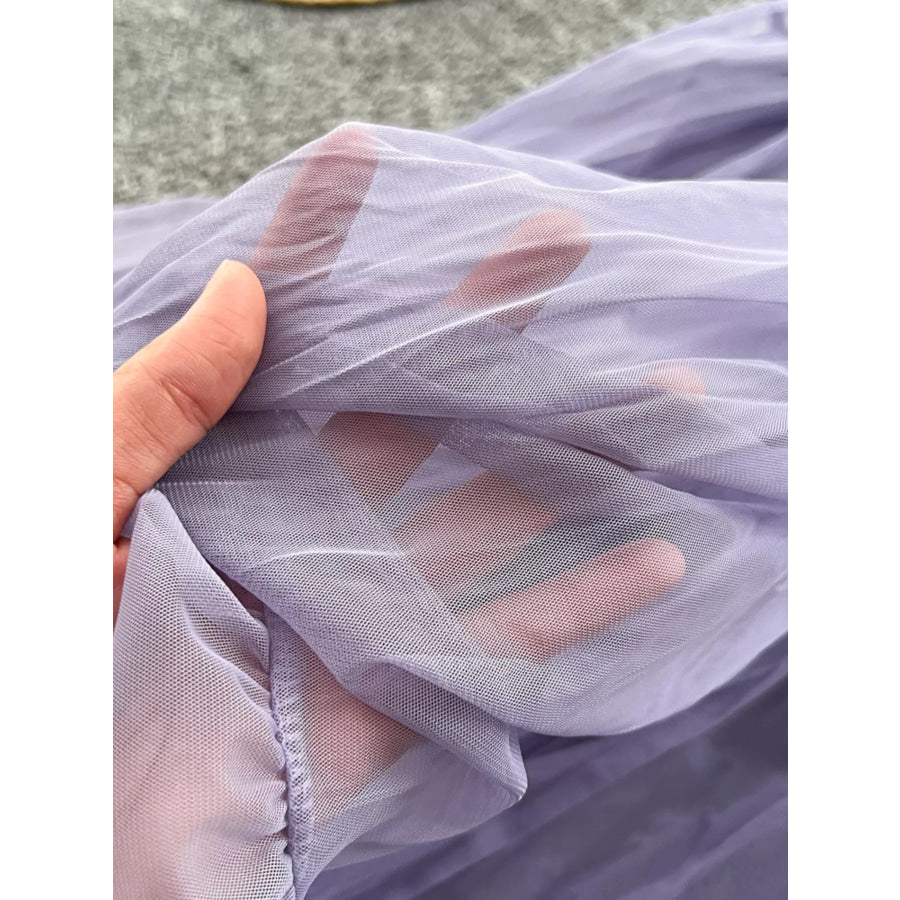 Tiered Tulle Skirt Apparel and Accessories