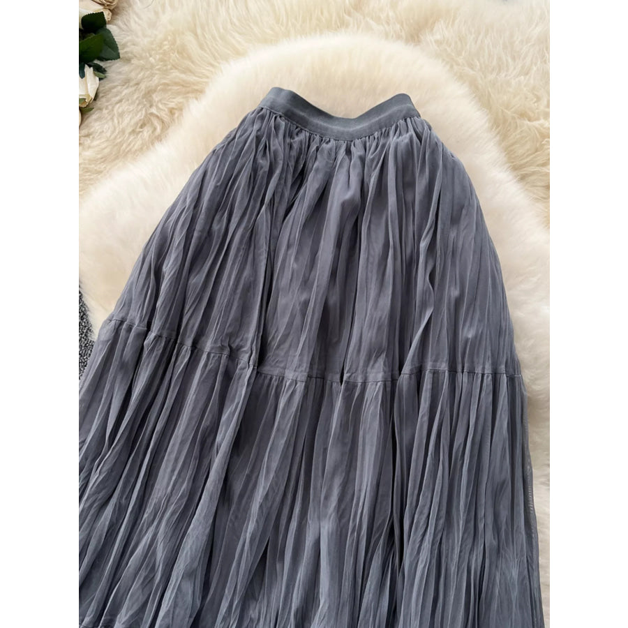 Tiered Tulle Skirt Apparel and Accessories