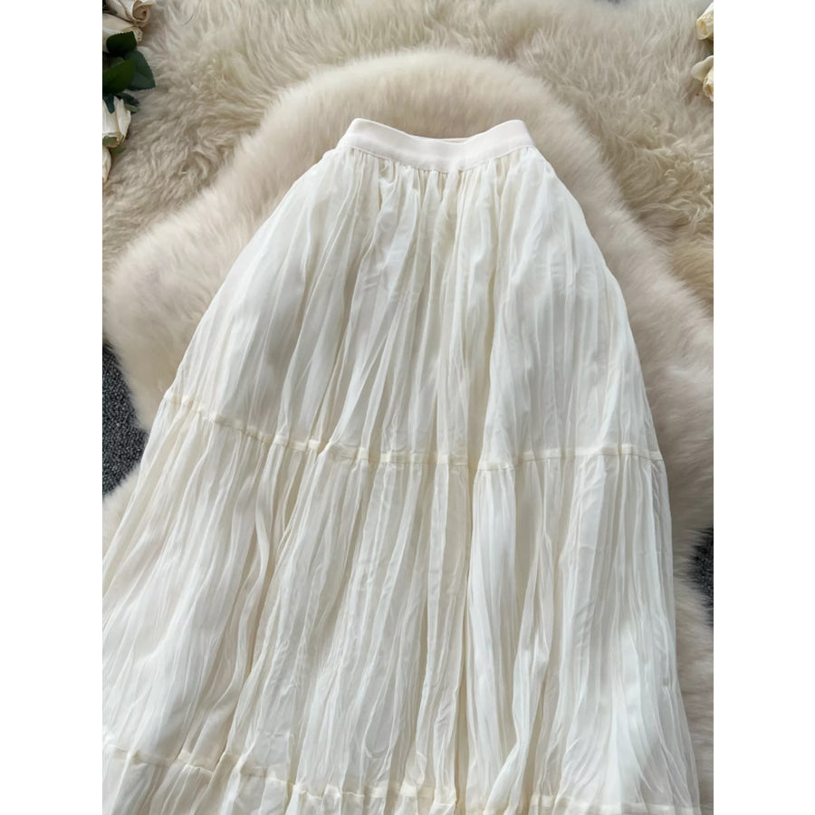 Tiered Tulle Skirt Apparel and Accessories