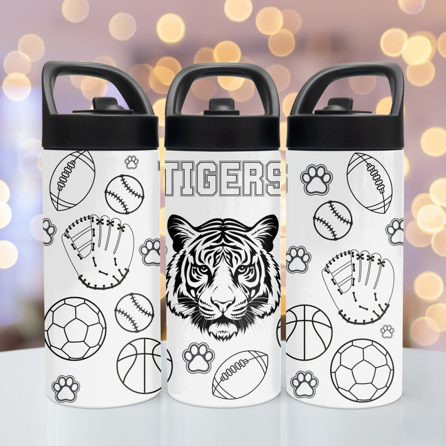 Tiger Coloring 15 oz Tumbler Tumbler