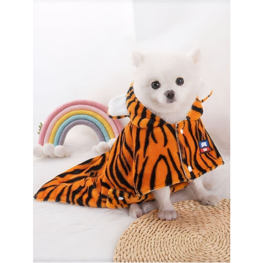 Tiger Pet Hoodie with Ears Tiger / 6XL Apparel and Accessories