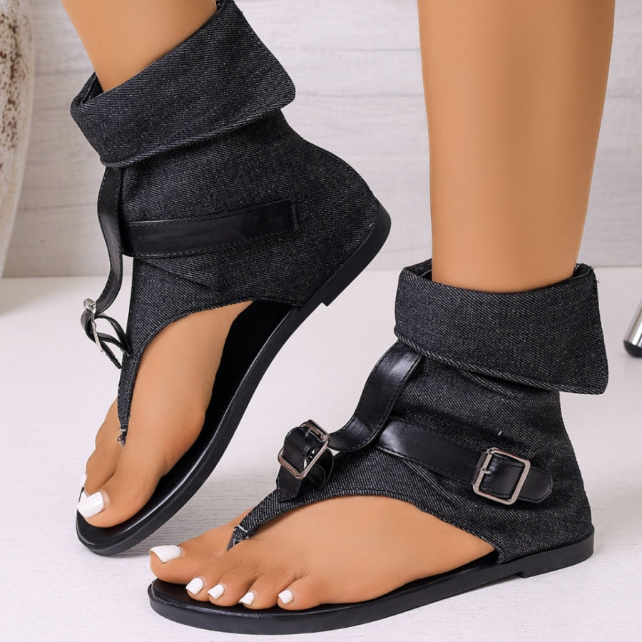 Toe Post Buckle Sandals Apparel and Accessories