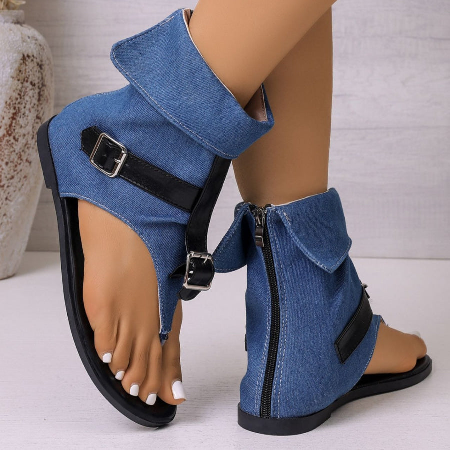 Toe Post Buckle Sandals Apparel and Accessories