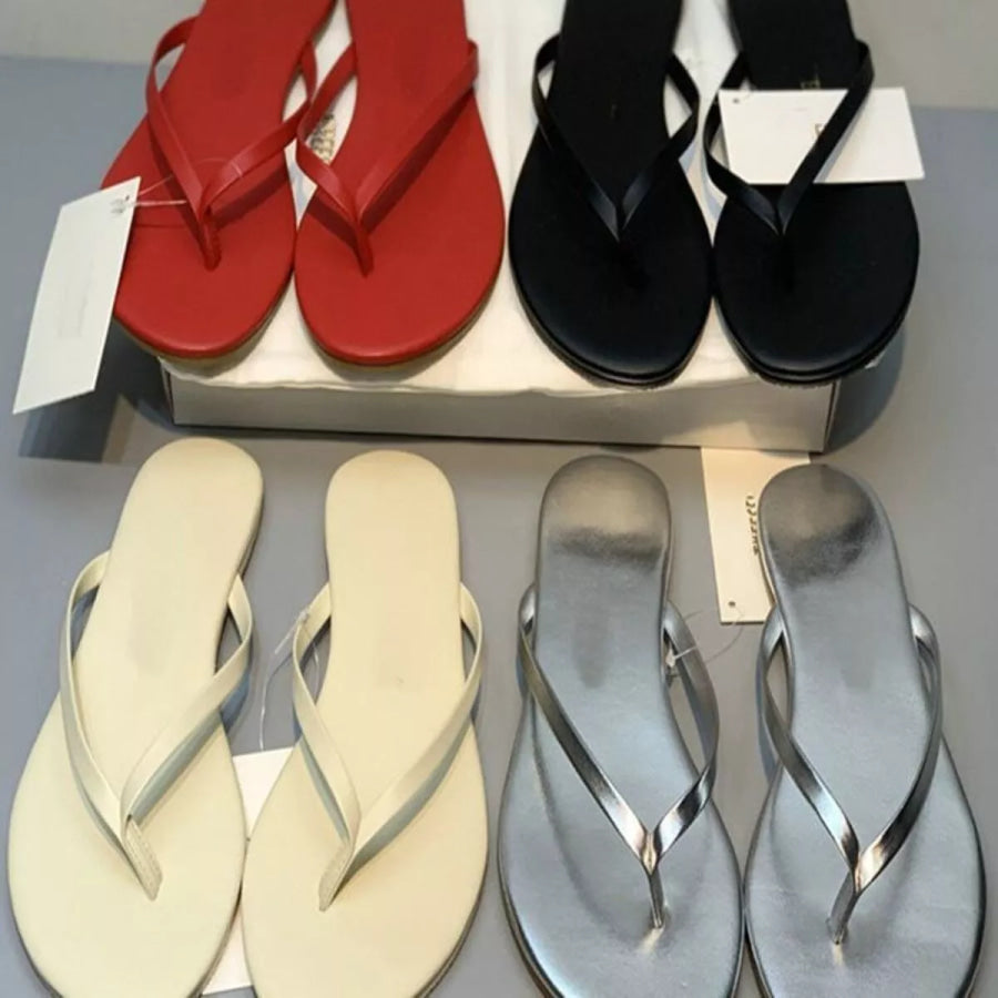Toe Post Flats Sandals Apparel and Accessories